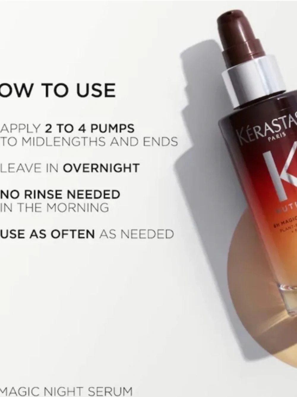 Kerastase Nutritive 8H Magic Night Serum - Picture 3 of 3